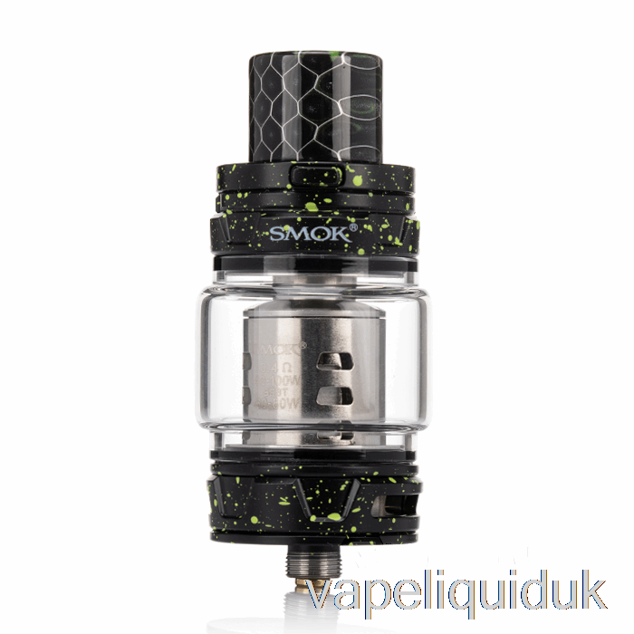 SMOK TFV12 Prince Sub-Ohm Tank Black w/ Green Spray Vape Juice
